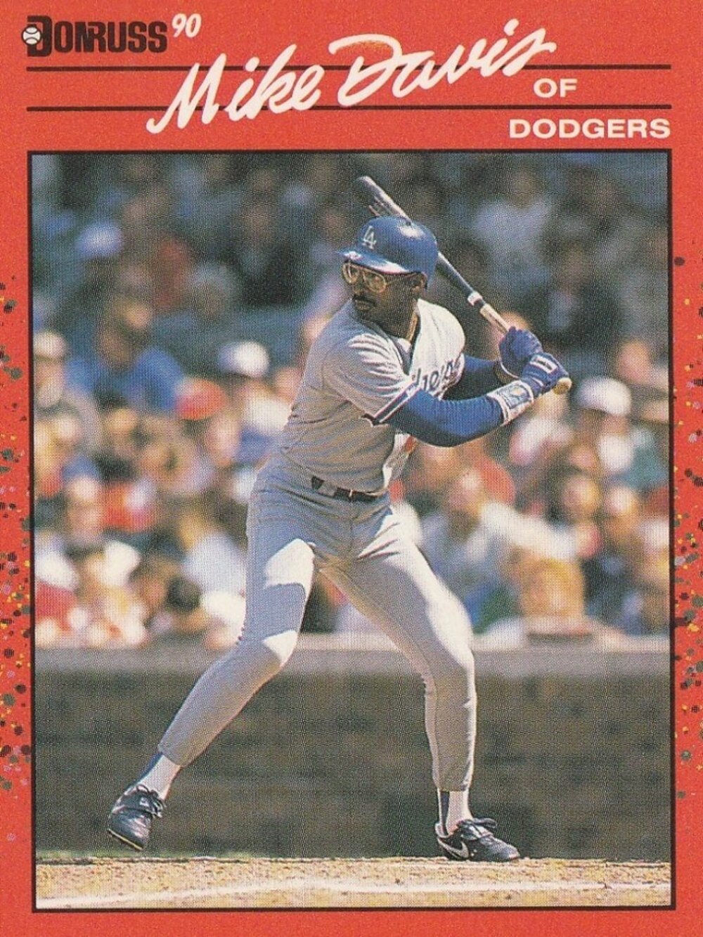 Mike Davis - Donruss 90 Baseball Card